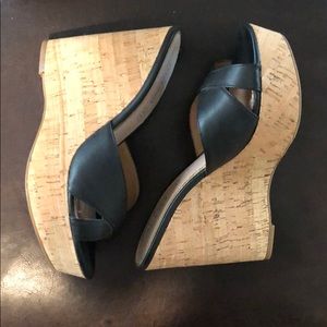 Aldo cork wedge heel